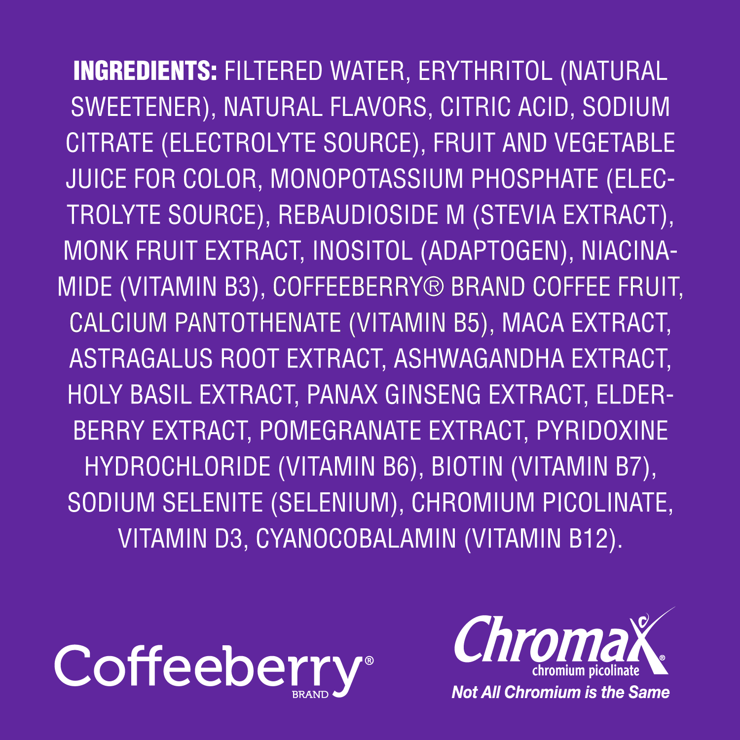 DRNX Adaptogenic Waters - Elderberry Grape - 12 Pack