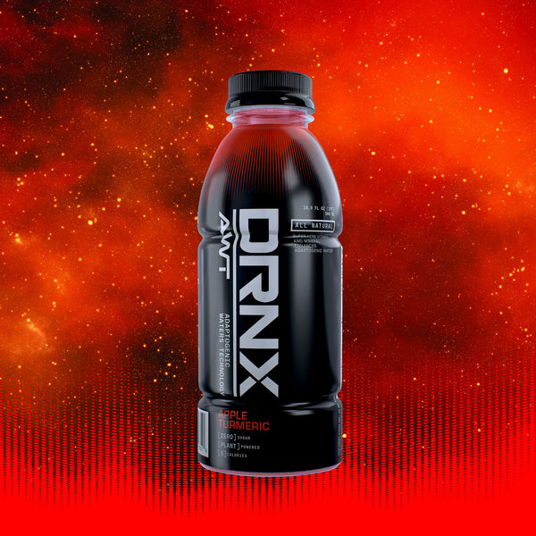 DRNX Adaptogenic Water - Apple Turmeric - 12 Pack